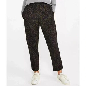NWT Ann Taylor Animal Print Paperbag Pants